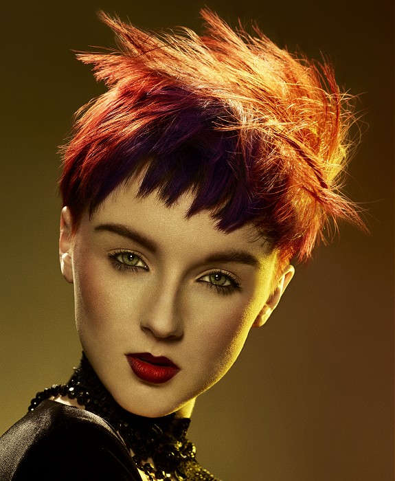 Halo Hair Short Red Hairstyles